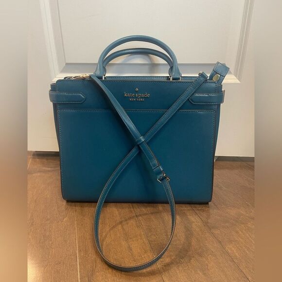 Kate Spade Blue Satchel Bag Collection - Picture 1 of 7